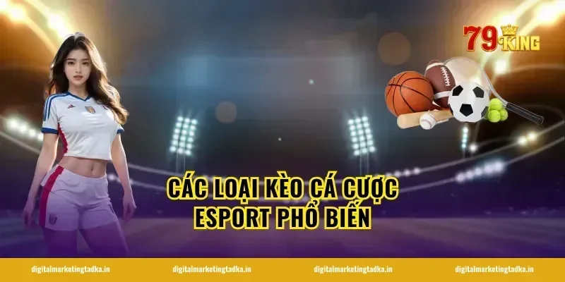 Các Loại Kèo Cá Cược Esport Phổ Biến