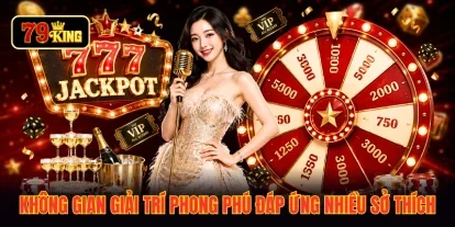 Không gian giải trí phong phú đáp ứng nhiều sở thích
