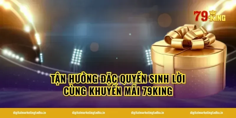 Tận hưởng đặc quyền sinh lời cùng KHUYẾN MÃI 79KING
