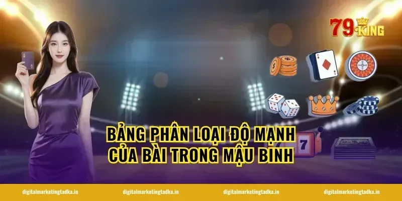Bảng Phân Loại Độ Mạnh Của Bài Trong Mậu Binh